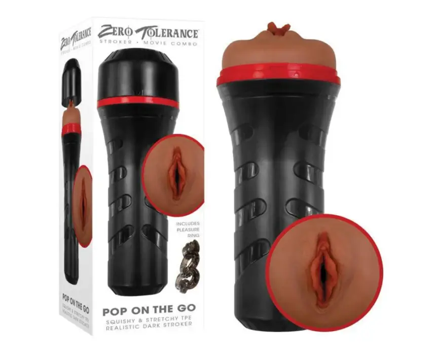 Zero Tolerance POP ON THE GO Realistic Vagina Stroker