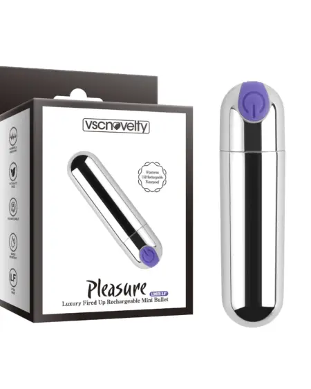VSCNovelty Pleasure Luxury Fired Up Rechargeable Mini Bullet