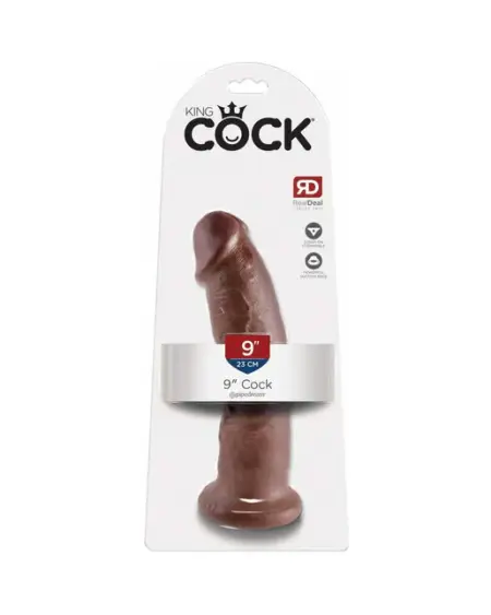 King Cock 9 in. Cock Realistic Dildo With Suction Cup