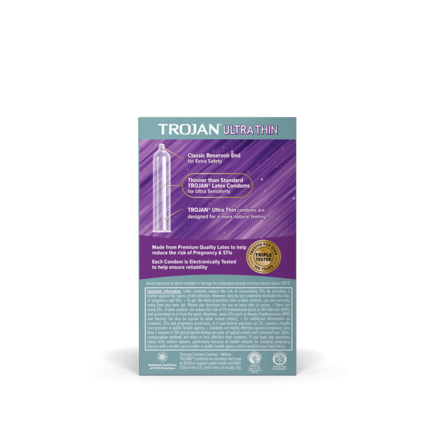 Trojan™ Ultra Thin Condoms - Image 4