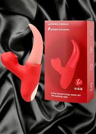 TONGUE LICKING VIBRATOR WITH SUCTION RECHARGEABLE